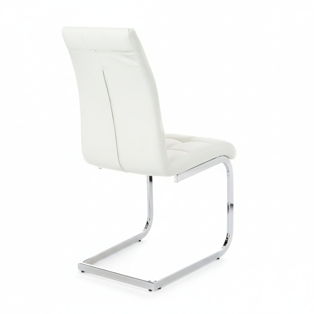 Set 4 sedie design moderno Darlington White