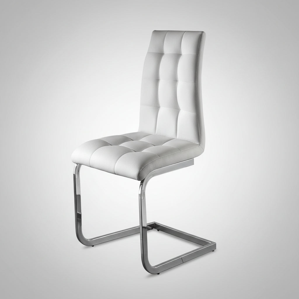 Set 4 sedie design moderno Darlington White