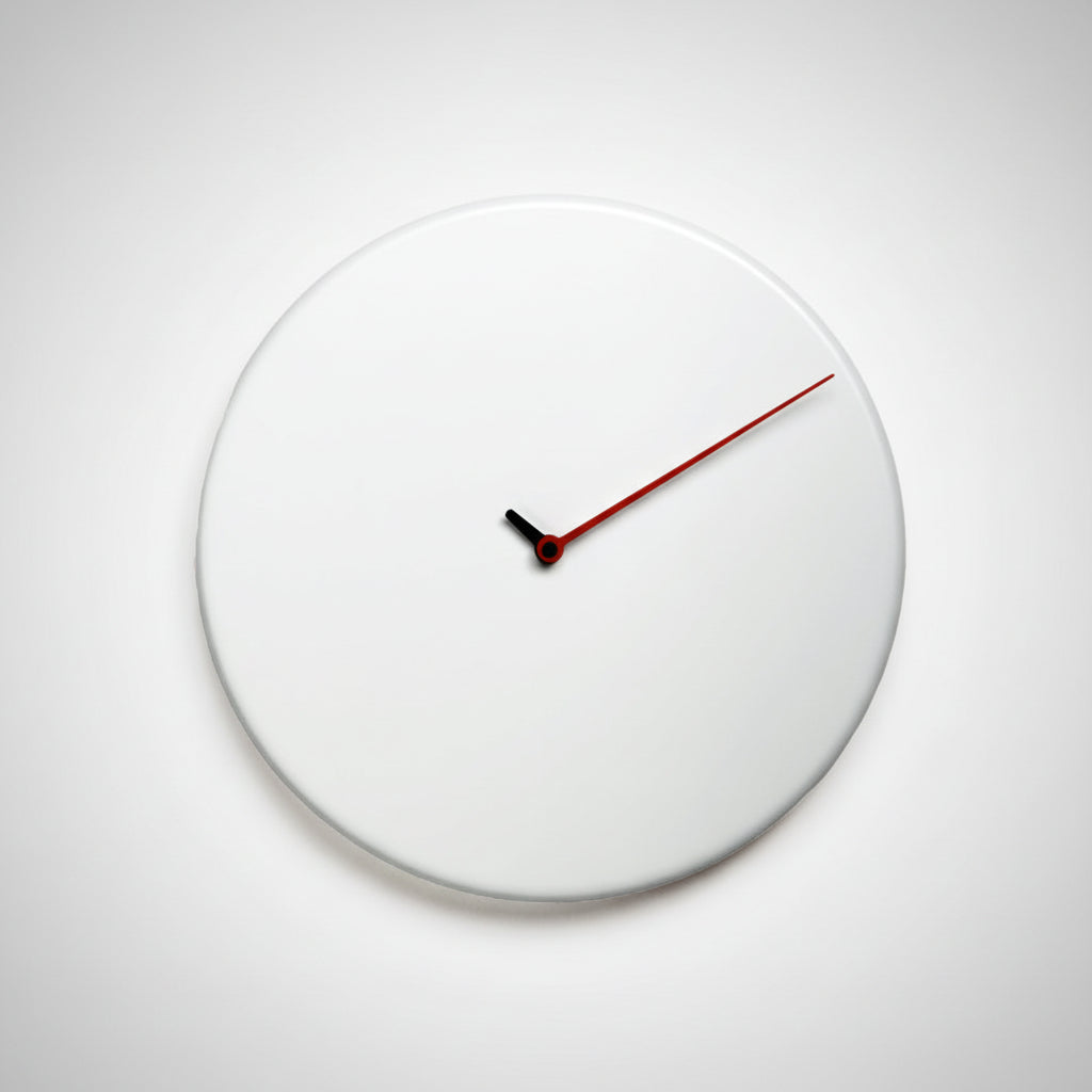 Orologio da muro Less design rotondo in legno