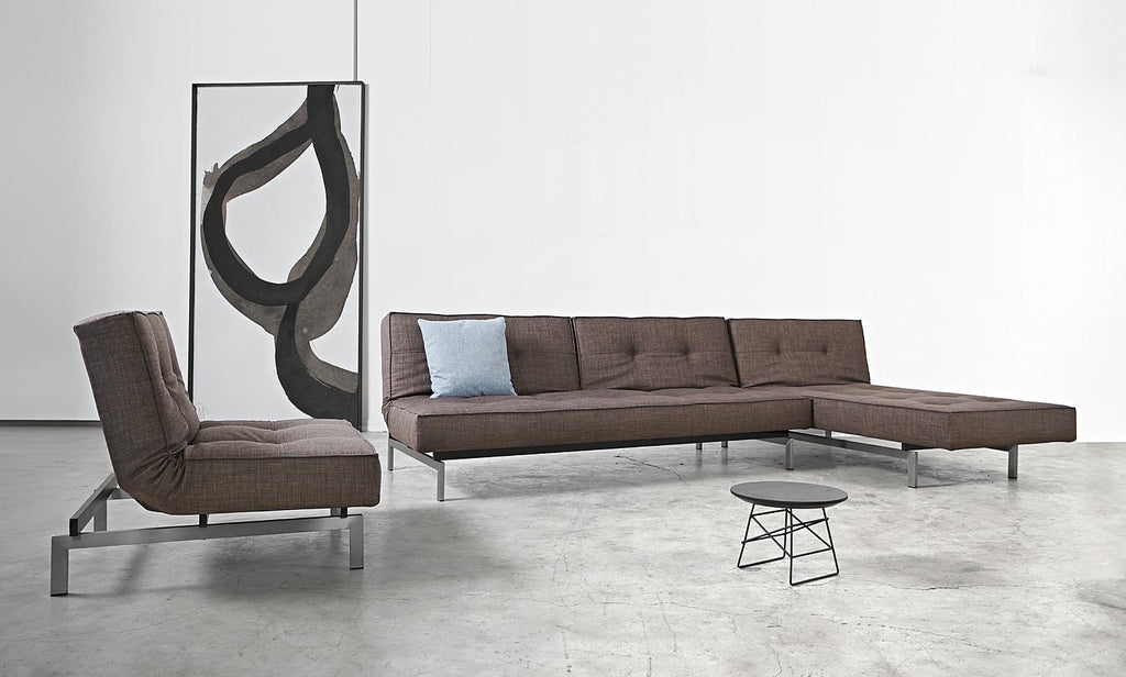 Divano letto una piazza e mezza uso quotidiano design nordico Split Back