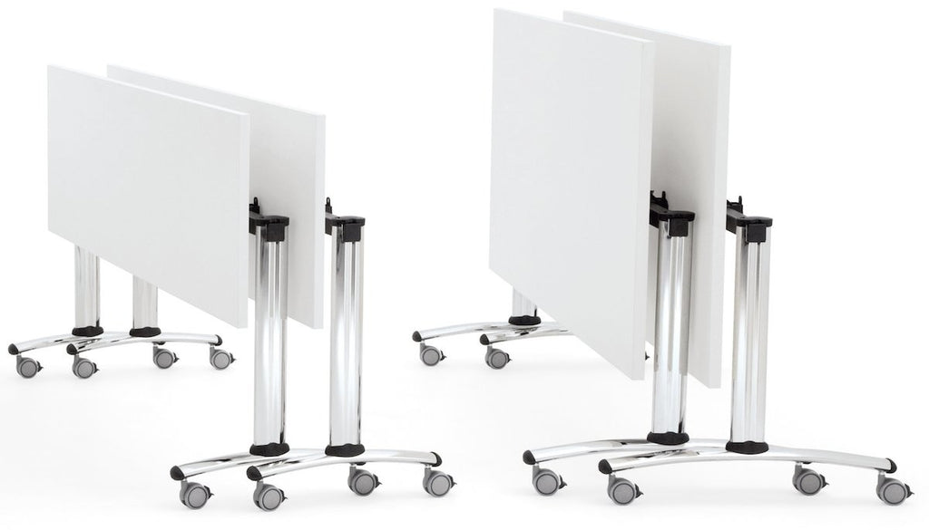 Tavolo con piano ribaltabile per ufficio Dom