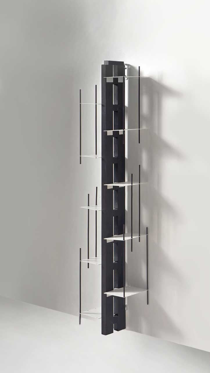 Libreria a colonna da parete Zia Veronica