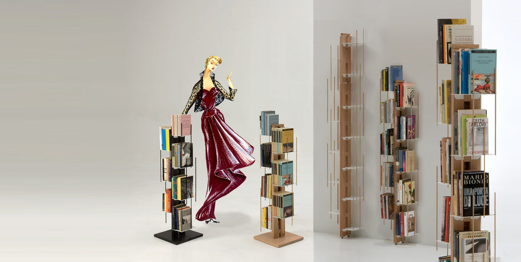 Libreria a colonna da parete Zia Veronica