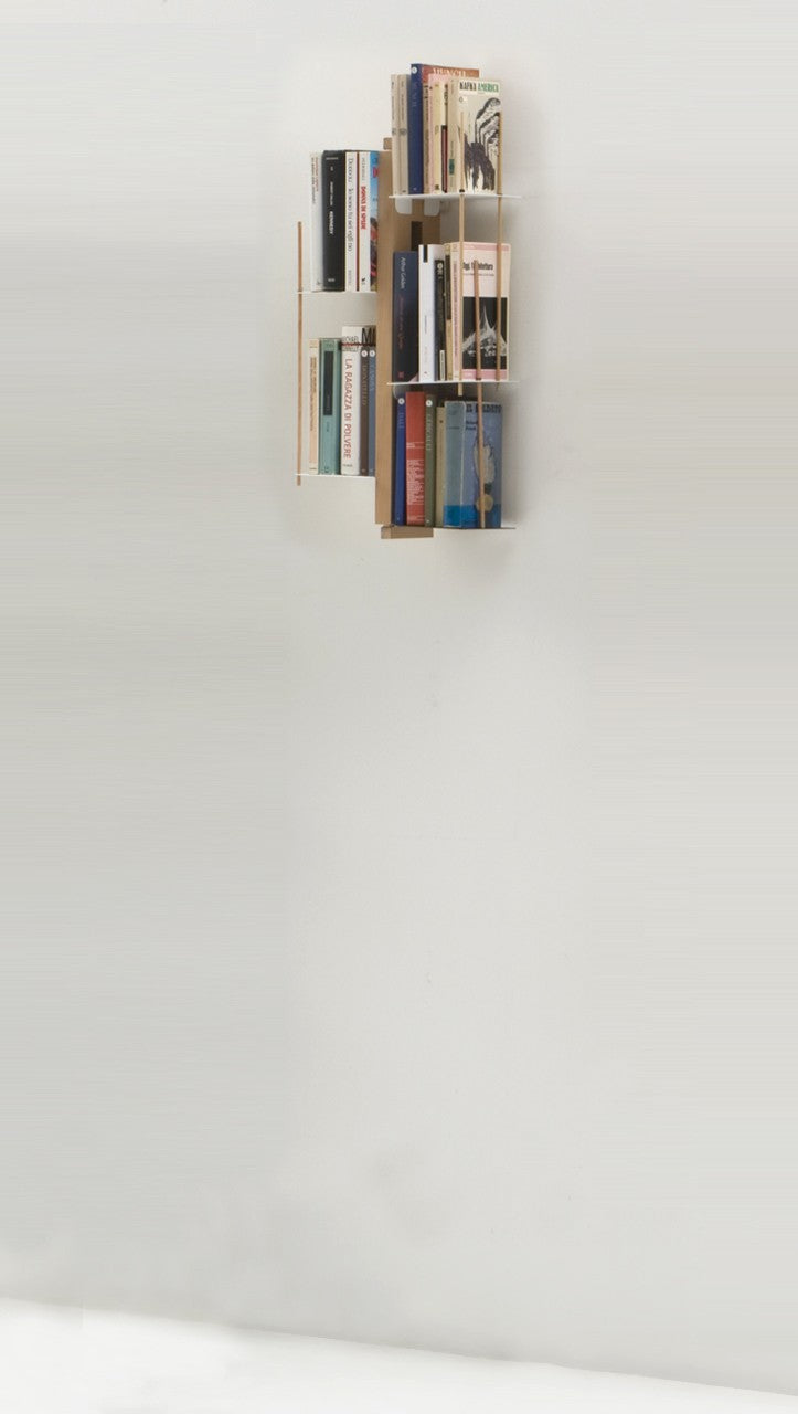 Libreria verticale sospesa Zia Veronica