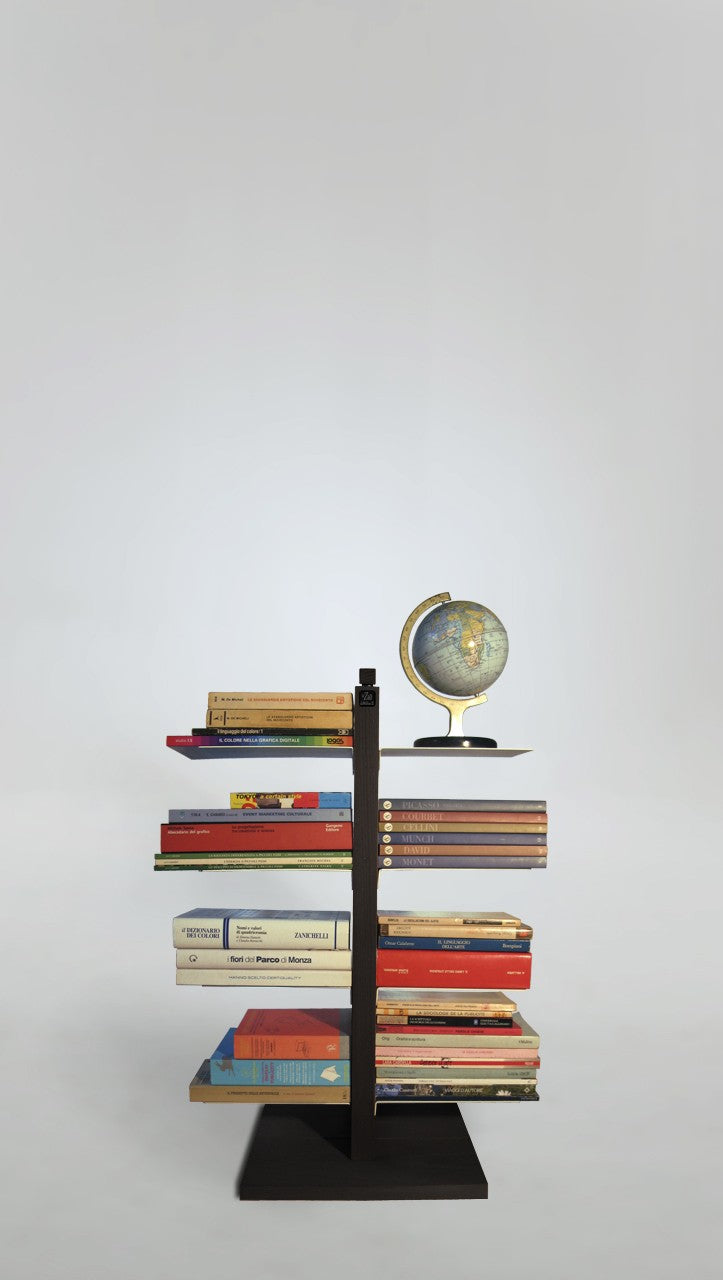 Libreria a colonna in legno Zia Bice