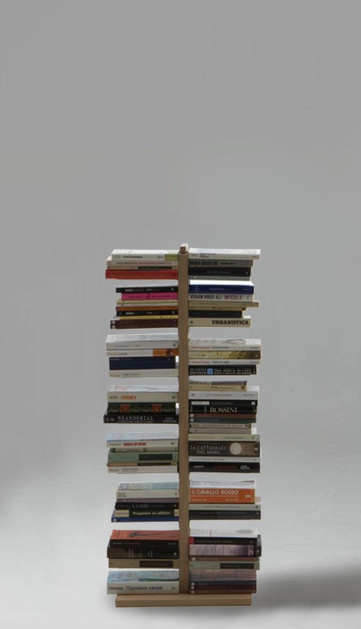 Libreria a colonna in legno Zia Bice
