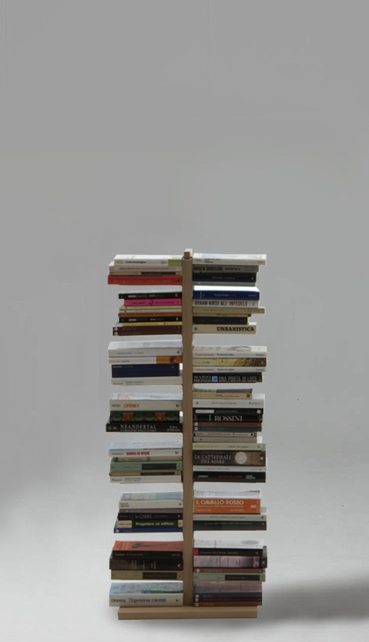 Libreria a colonna in legno Zia Bice