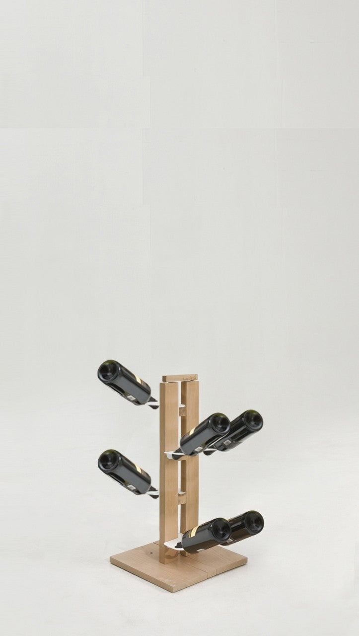 Portabottiglie vino in legno per 8|14|20 bottiglie Zia Gaia Mono