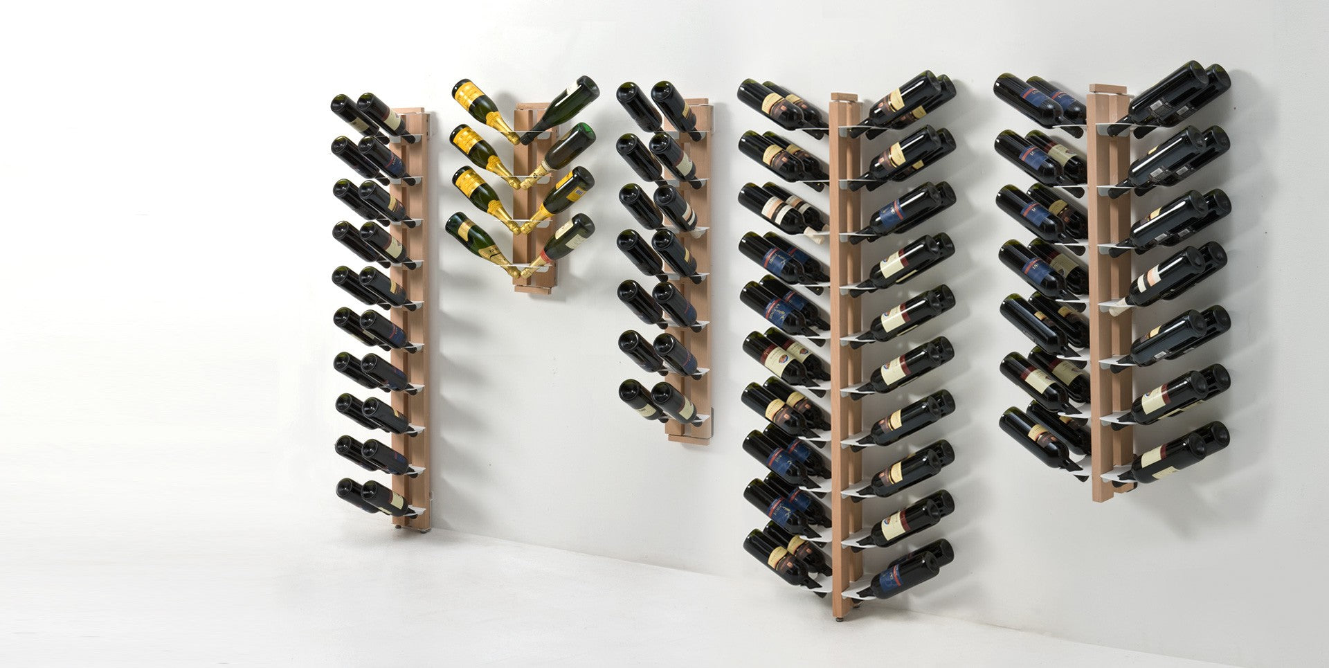 Portabottiglie vino in legno per 8|14|20 bottiglie Zia Gaia Mono