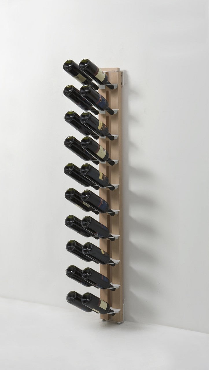 Portabottiglie da parete in legno Zia Gaia Mono