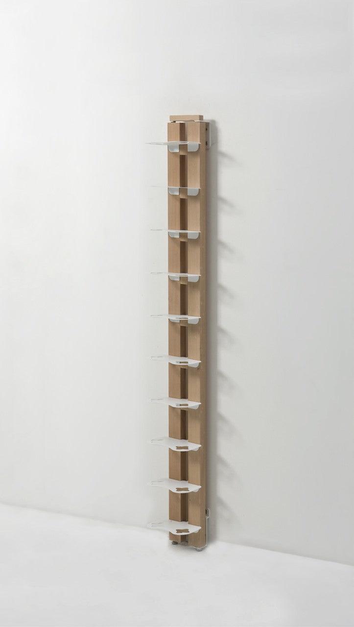 Portabottiglie da parete in legno Zia Gaia Mono