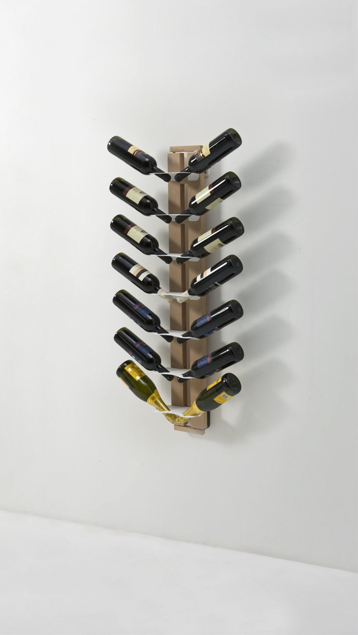 Portabottiglie vino in legno da parete Zia Gaia Mono