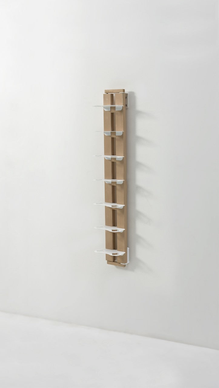 Portabottiglie vino in legno da parete Zia Gaia Mono