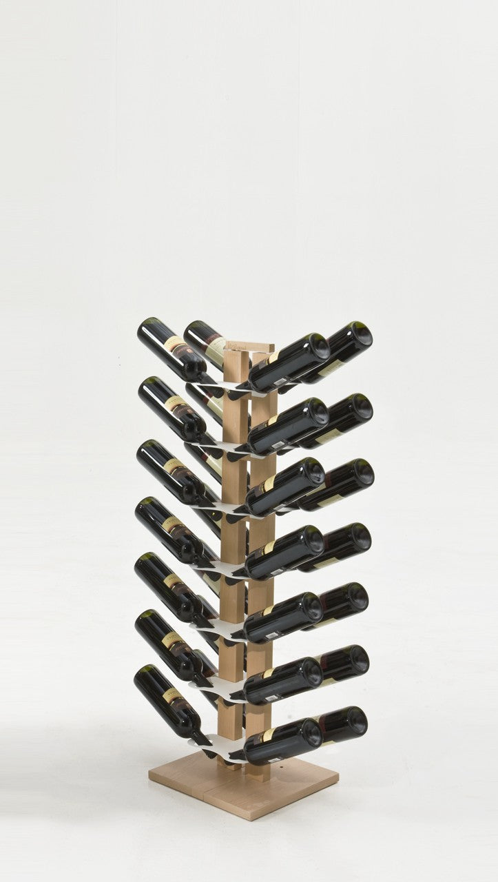 Portabottiglie vino in legno Zia Gaia Bifacciale