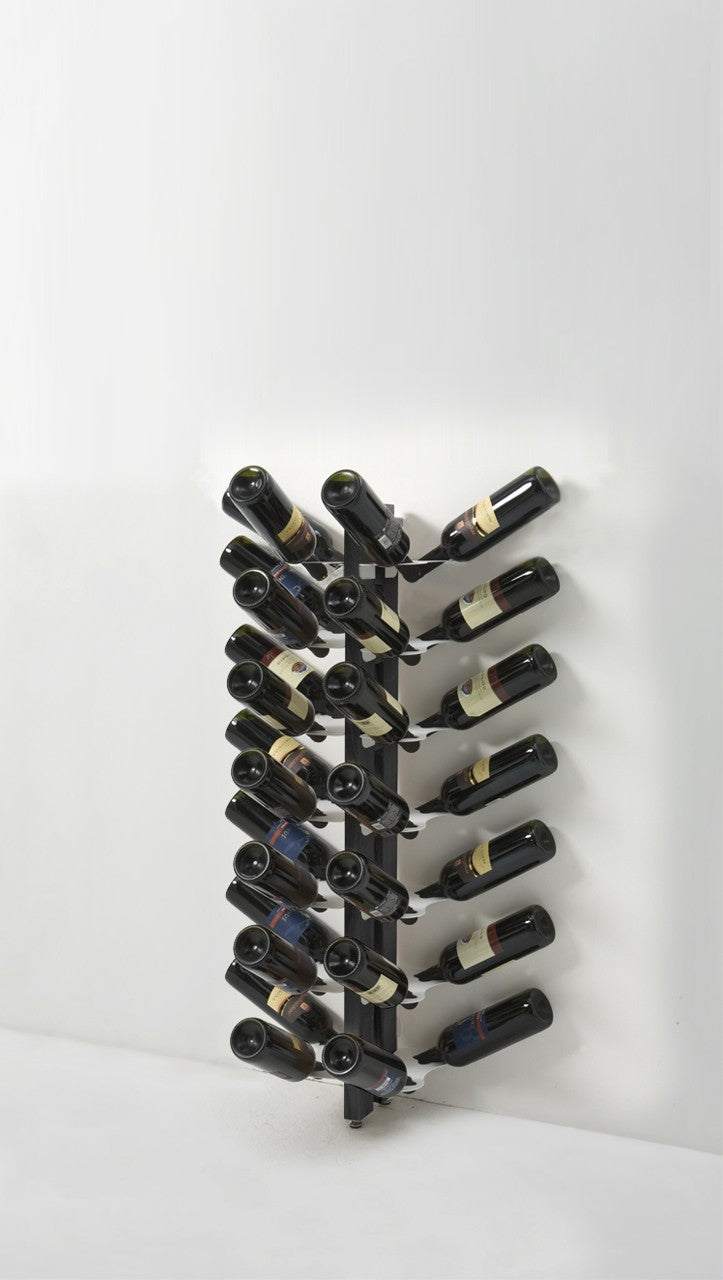 Portabottiglie da parete in legno Zia Gaia Bifacciale