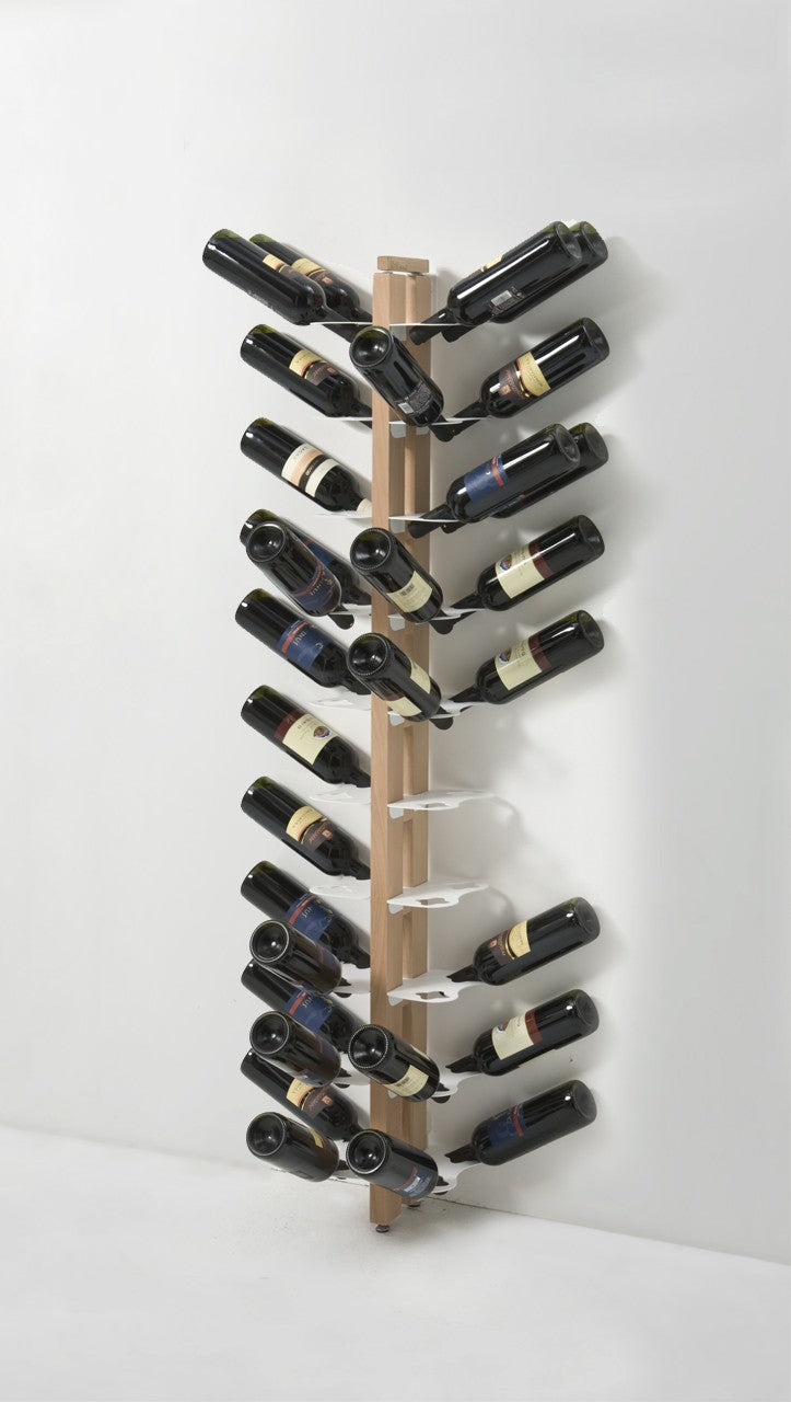 Portabottiglie da parete in legno Zia Gaia Bifacciale