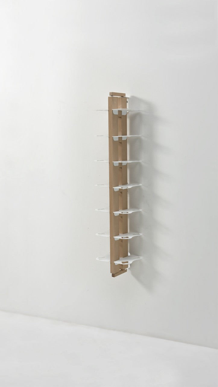 Portabottiglie vino da parete design Zia Gaia Bifacciale