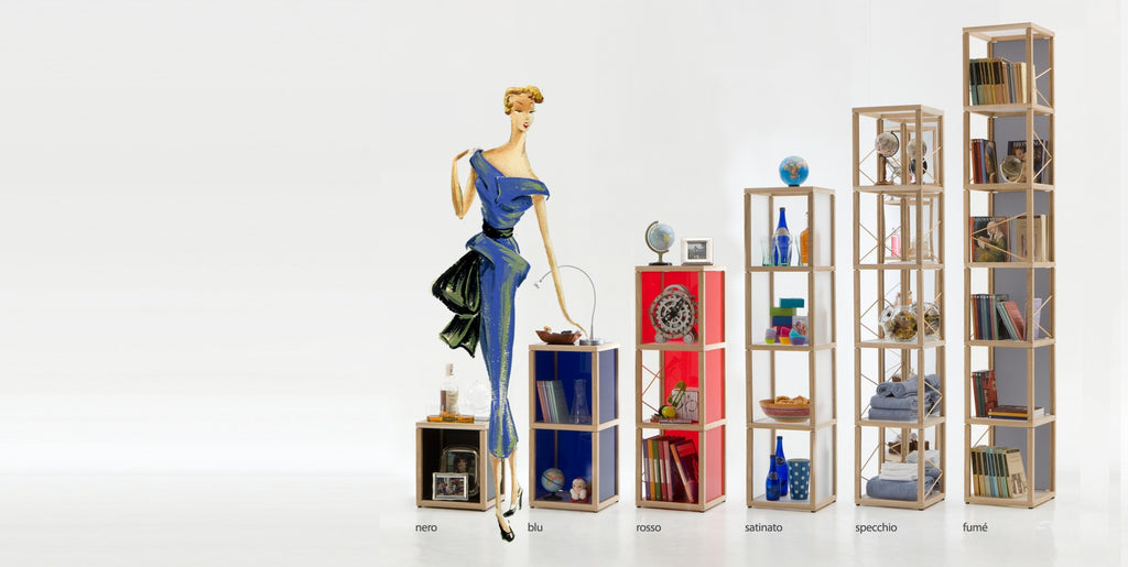 Libreria scaffale componibile Zia Babele Le Torri