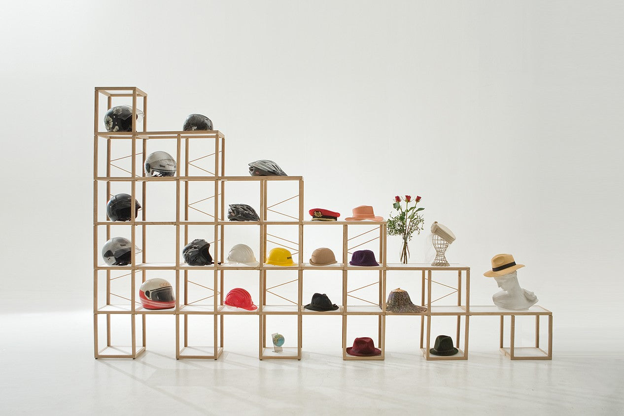 Scaffale per negozio in legno Castelli 8