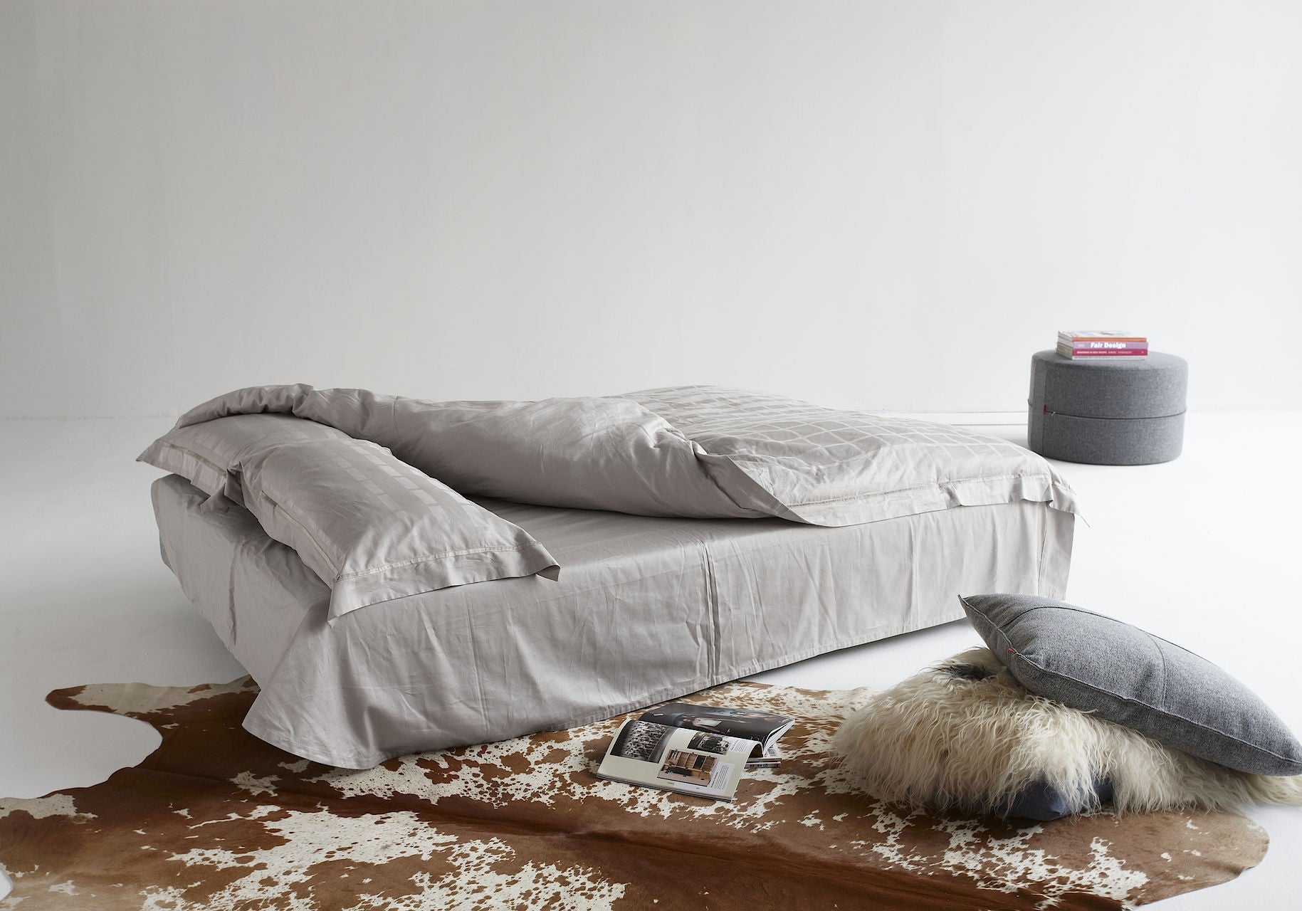 Divano letto matrimoniale su ruote 210 cm Longhorn