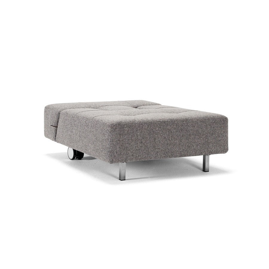 Poltrona con ruote trasformabile in pouf Longhorn