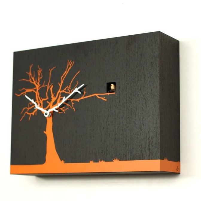 Orologio a cucu design in legno con sensore di luce Cucuruku