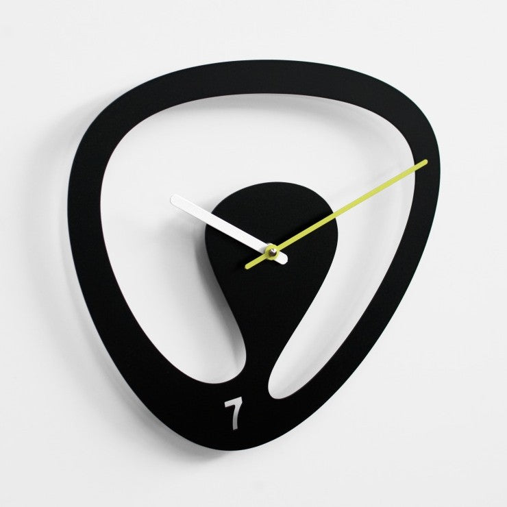 Orologio da parete design in metallo Seven