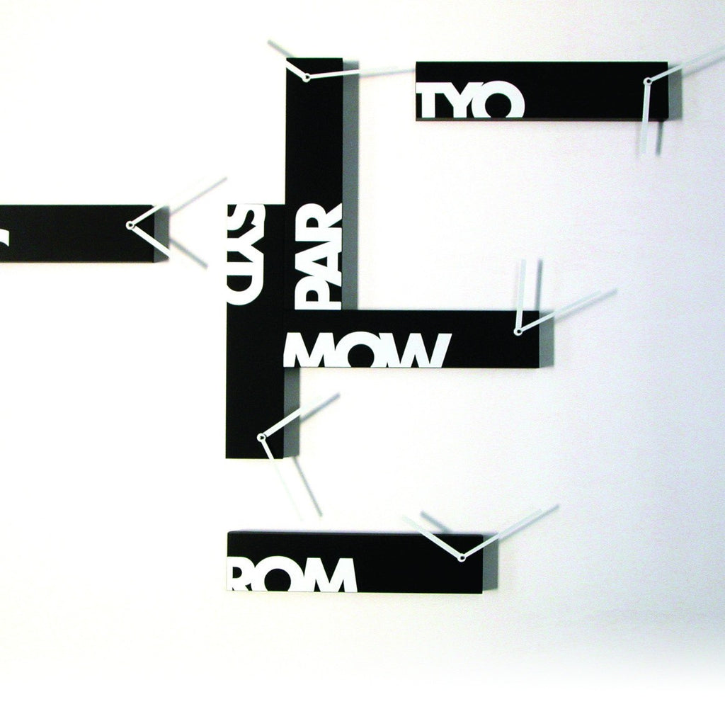 Orologio da muro design in 6 pezzi Souvenir 6