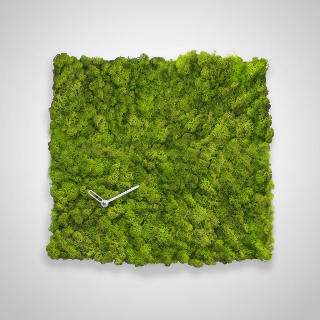 Orologio da parete quadrato Clock_Circle 40 x 40 cm