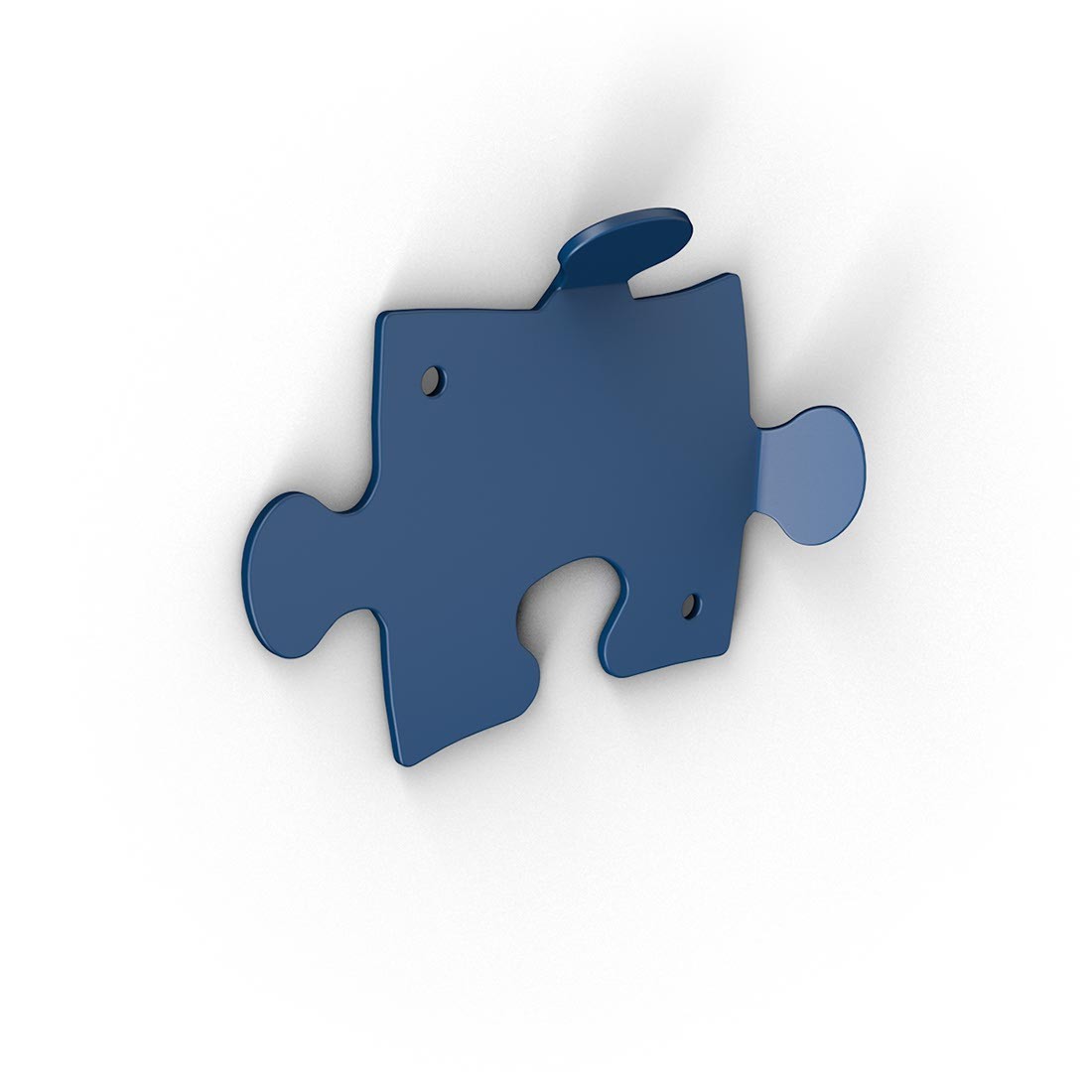 10 appendiabiti da parete moderni per ingresso in acciaio Puzzle