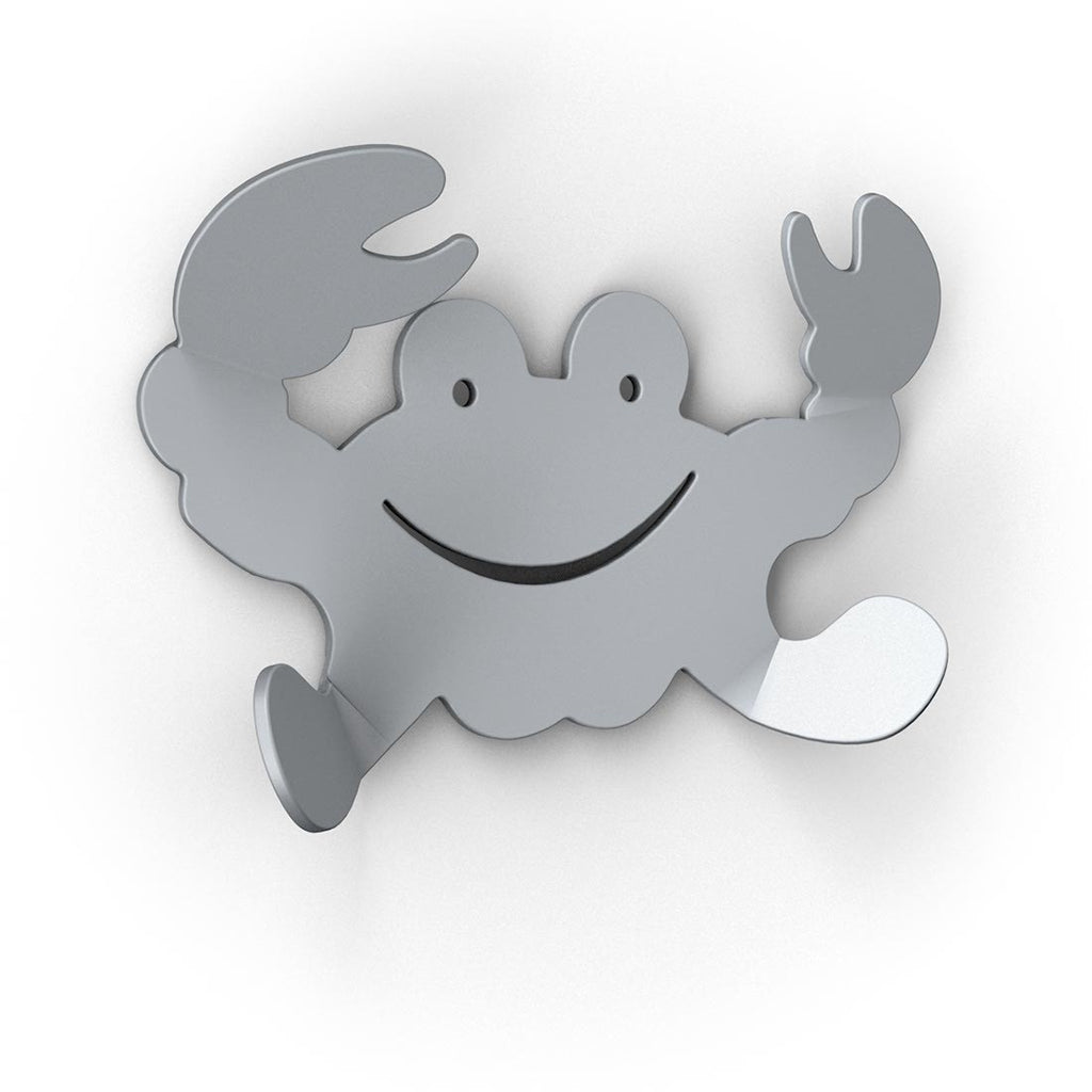 10 appendiabiti in acciaio per cameretta Grankio