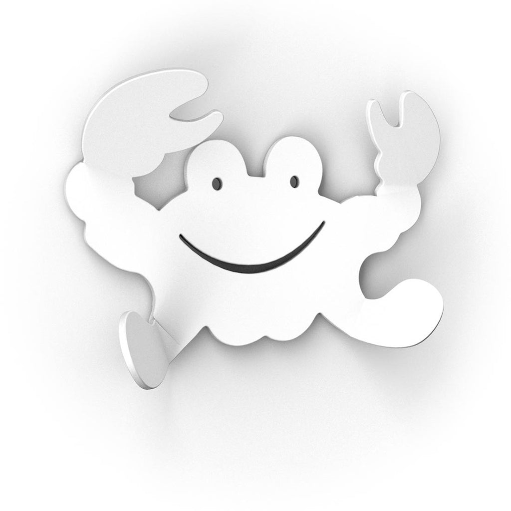 10 appendiabiti in acciaio per cameretta Grankio