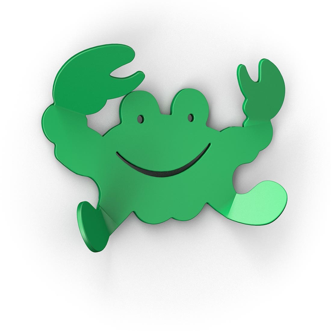 10 appendiabiti in acciaio per cameretta Grankio