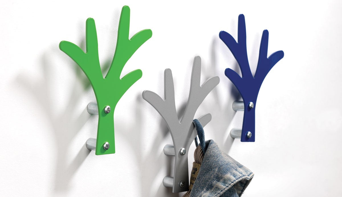 10 appendiabiti da parete Alber