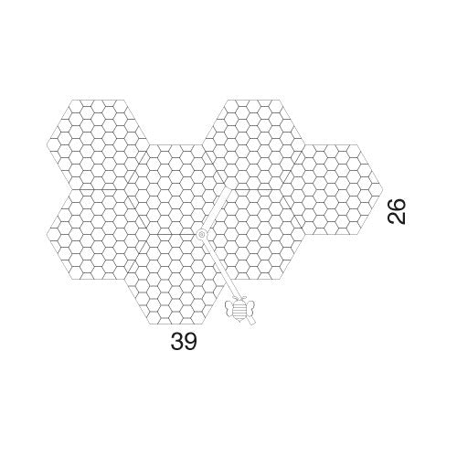 Orologio da parete Time2Bee per cameretta bambini