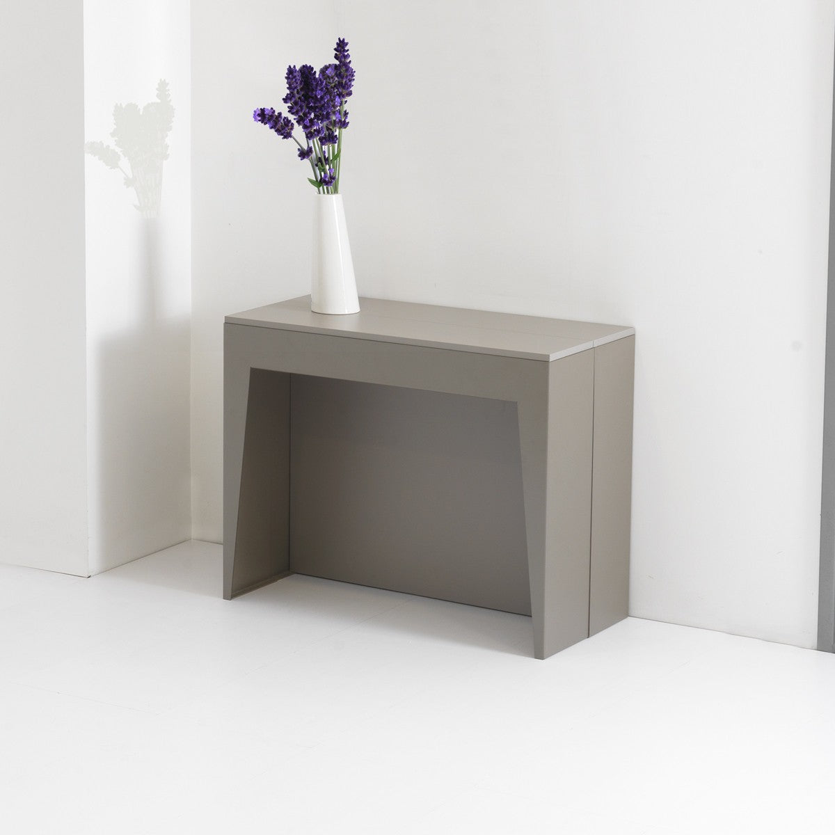 Consolle allungabile Glen in acciaio e laminato