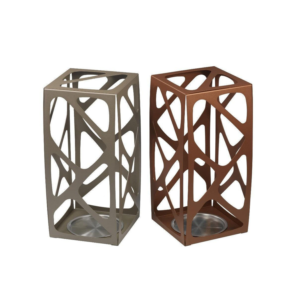 Portaombrelli design moderno con vaschetta Cesta