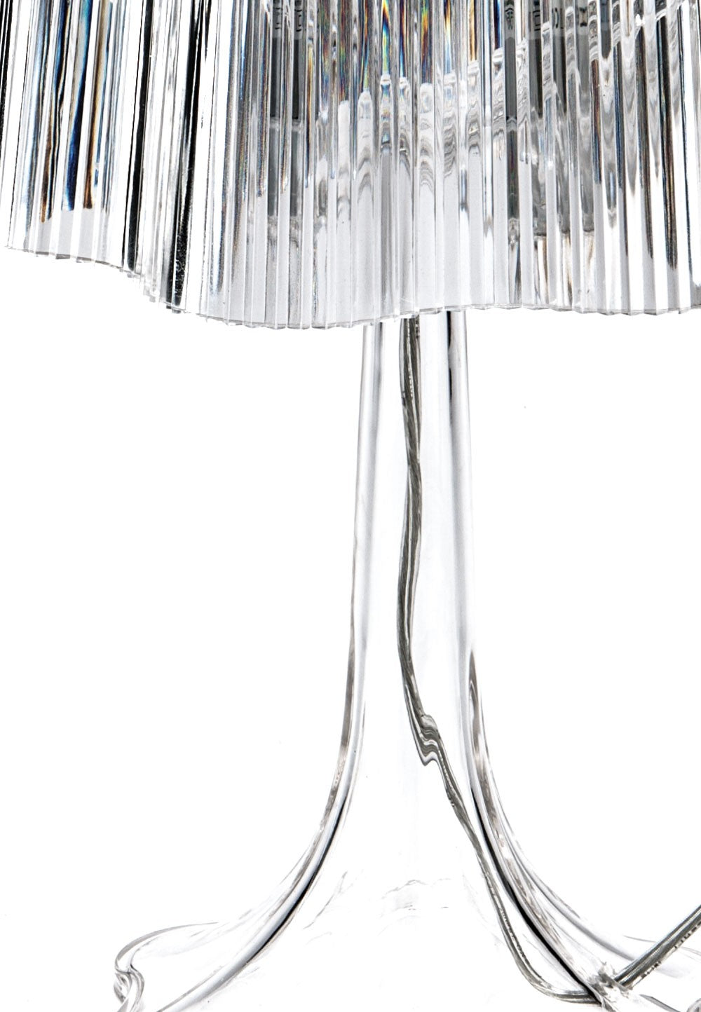 Lampada da comodino in acrilico trasparente Karissa