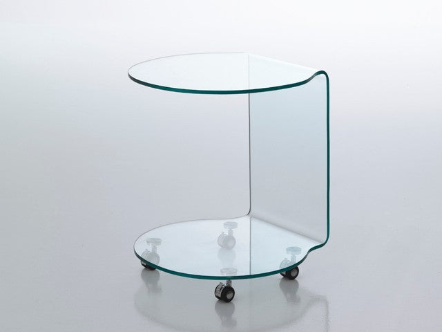Tavolino lato divano in vetro Bendigo