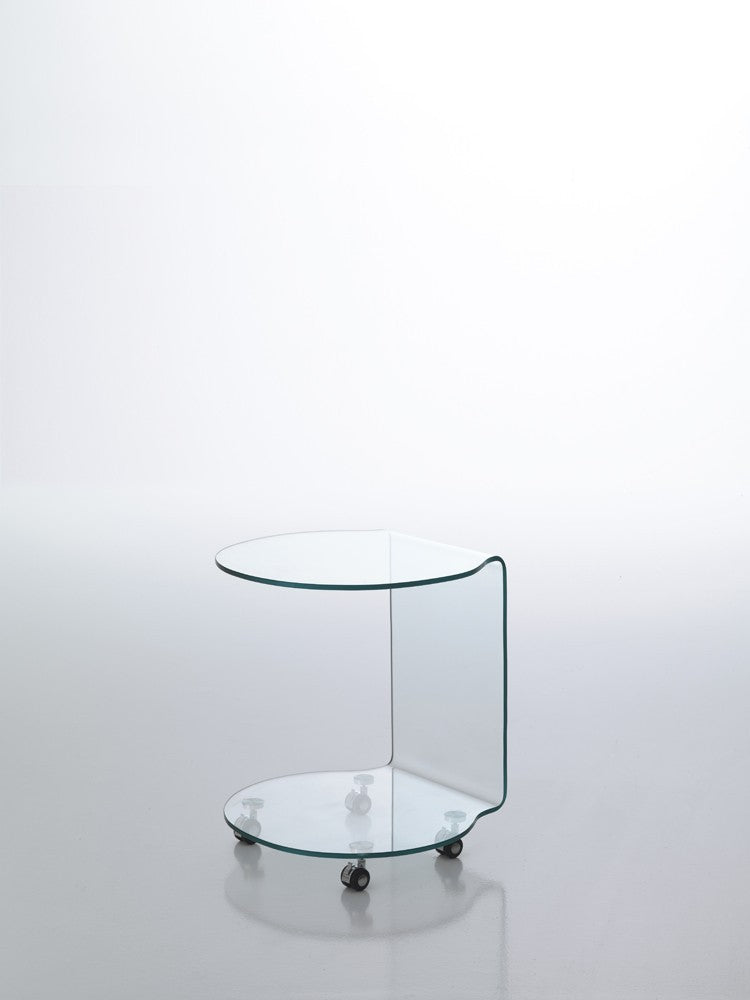 Tavolino lato divano in vetro Bendigo