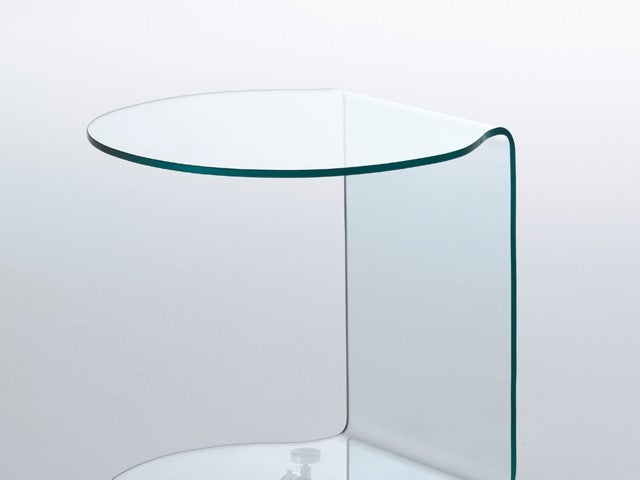 Tavolino lato divano in vetro Bendigo