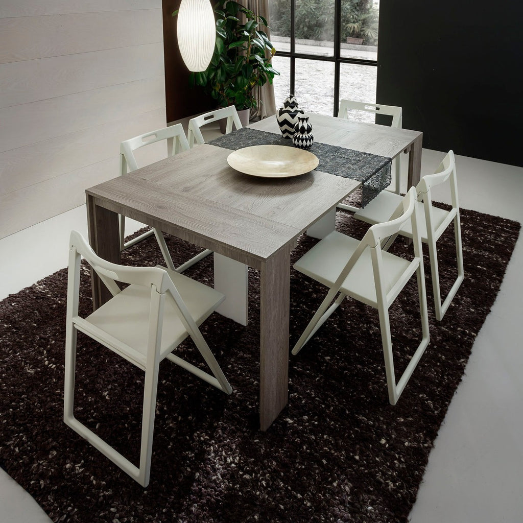 Coppia sedie pieghevoli salvaspazio in polipropilene Enjoy