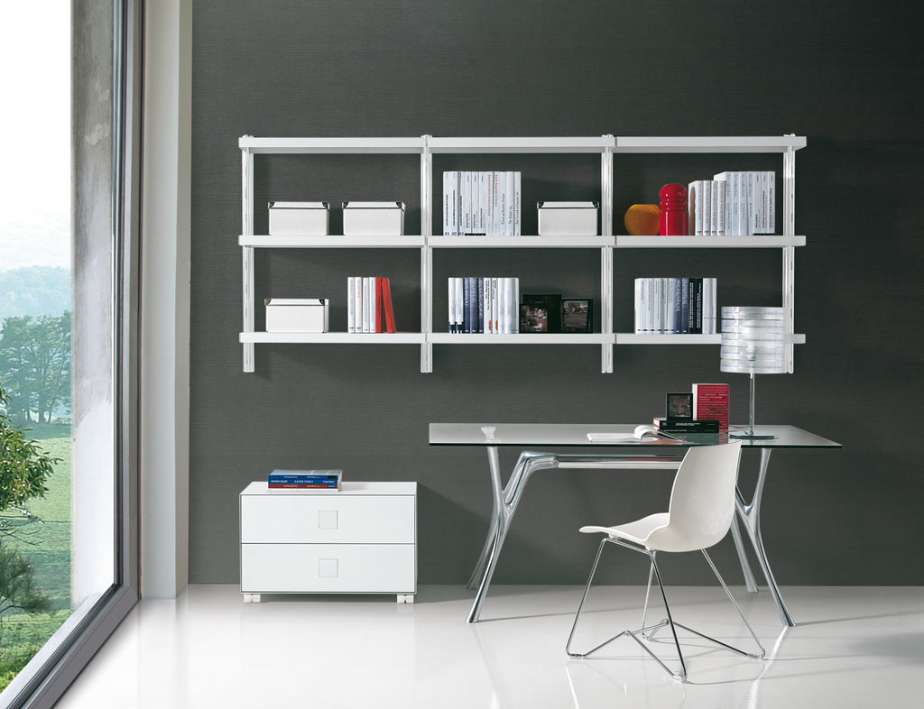 Libreria scaffale componibile in metallo Astryd 6