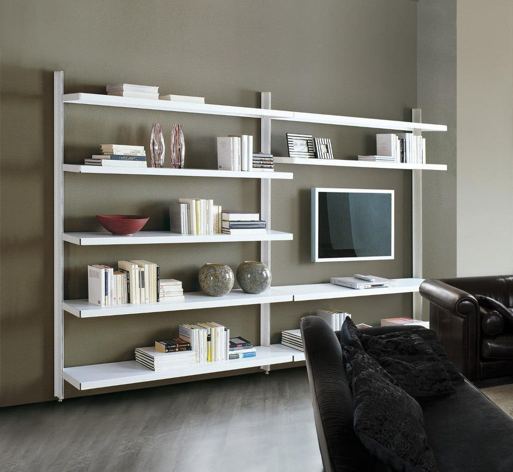 Libreria a giorno in acciaio design moderno Astryd 12
