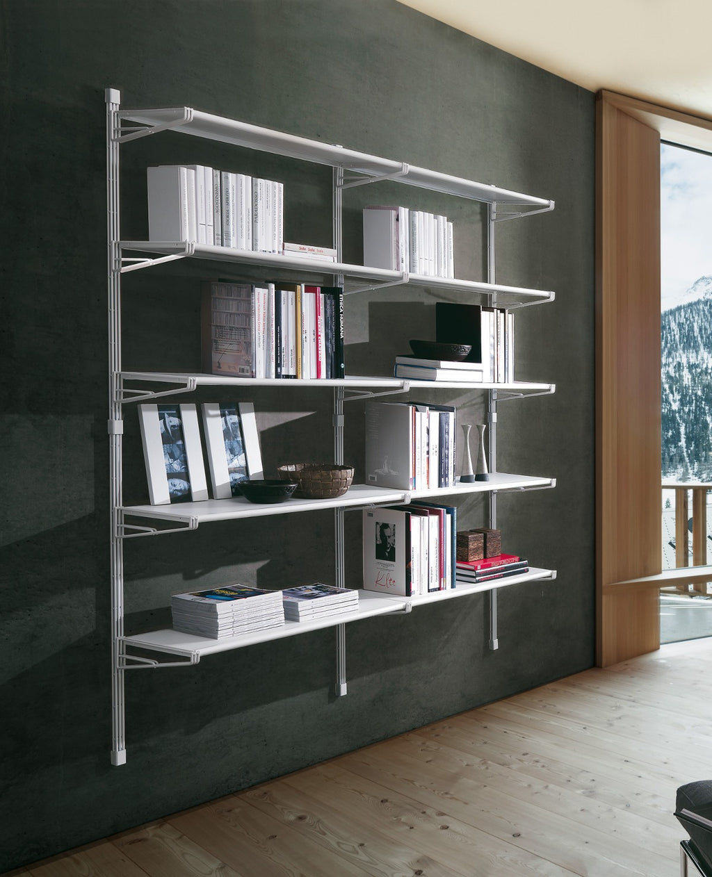 Libreria per ufficio design in acciaio Melker 39