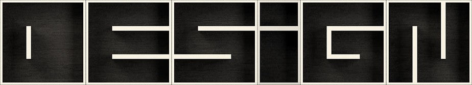 Libreria a cubi da parete con lettere ABC DESIGN