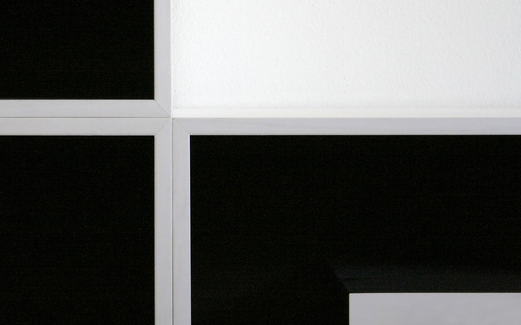 Libreria a cubi da parete con lettere alfabeto ABC READ MORE