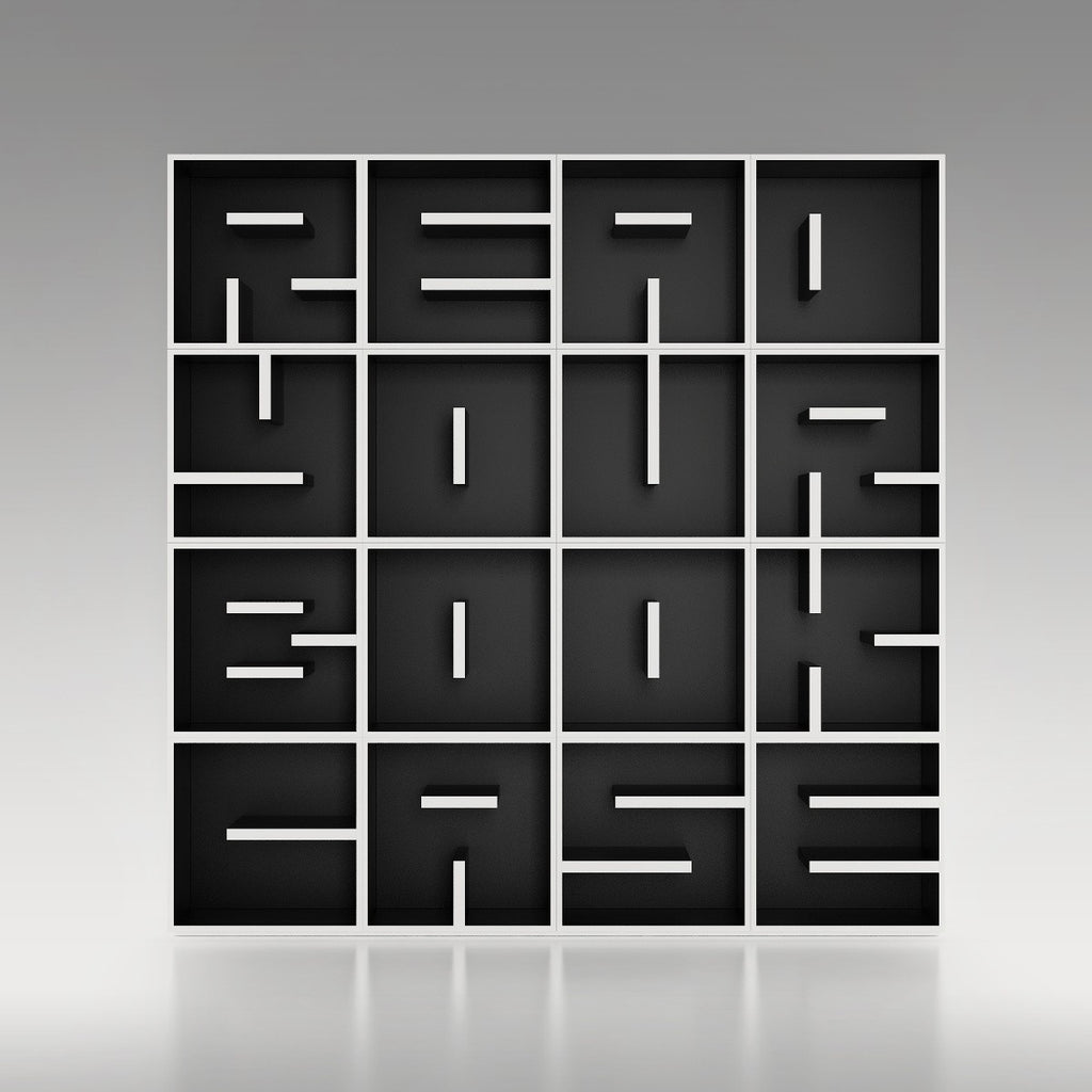 Libreria a cubi da terra o da parete ABC RYBC