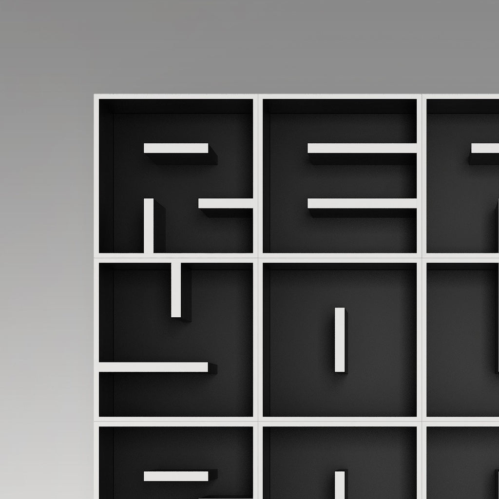 Libreria a cubi da terra o da parete ABC RYBC