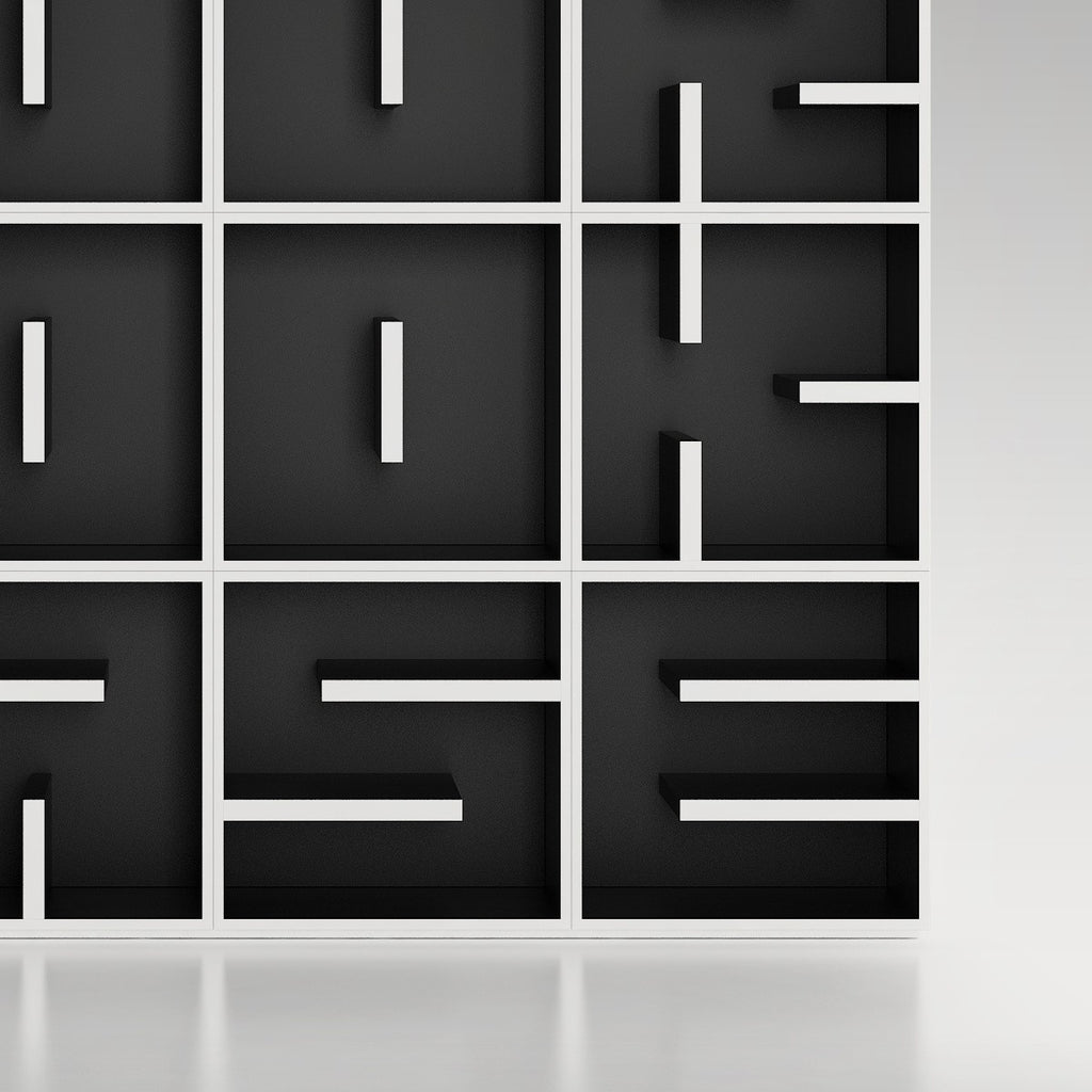 Libreria a cubi da terra o da parete ABC RYBC